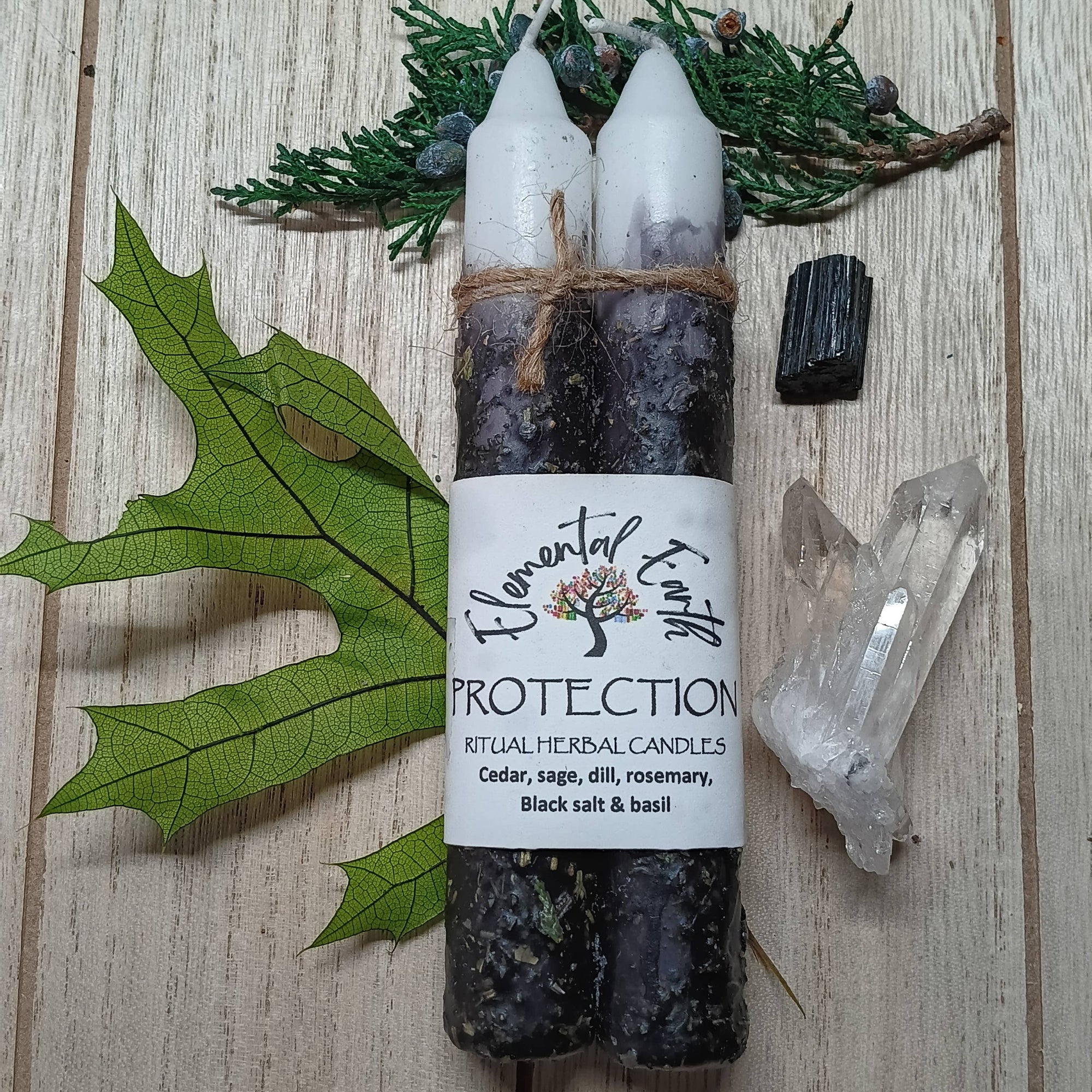 Protection Herbal Intention Candles