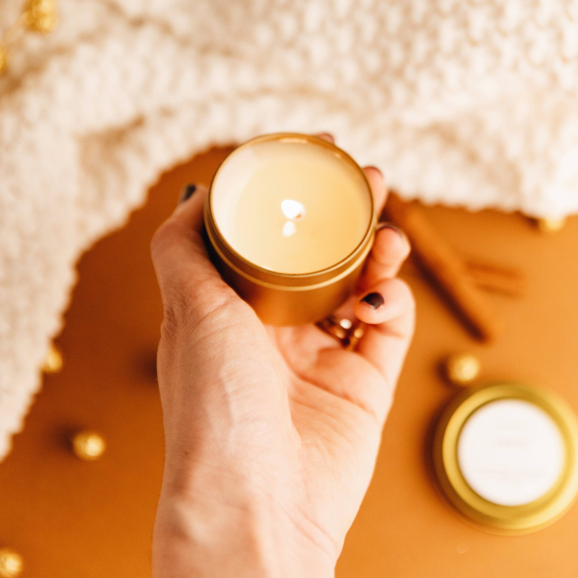 Rosemary + Lemon: Mini Soy Candles - 2 oz
