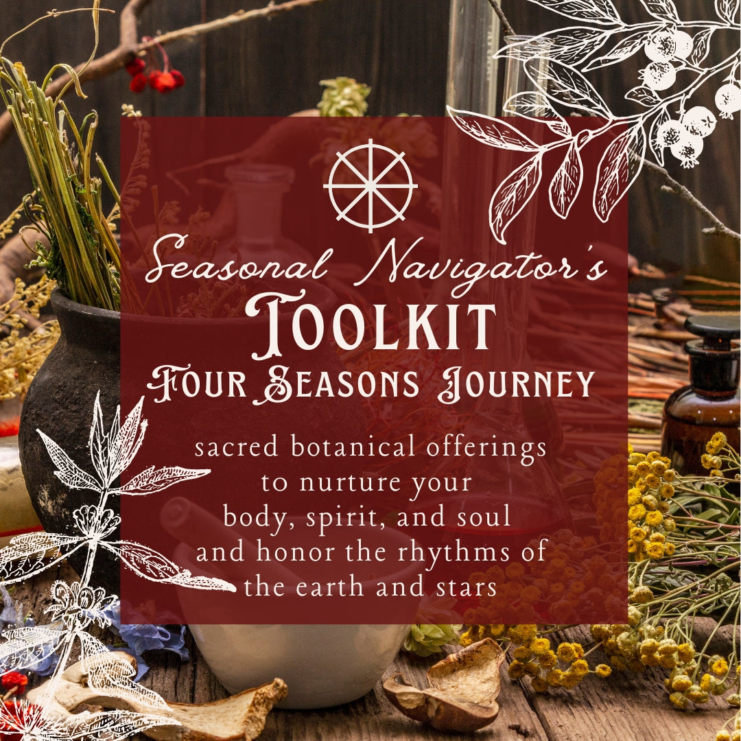 Sacred Seasons Navigator Toolkit: Four Seasons of Rituals, Remedies &amp; Astrological Wisdom (One-Year Subscription)