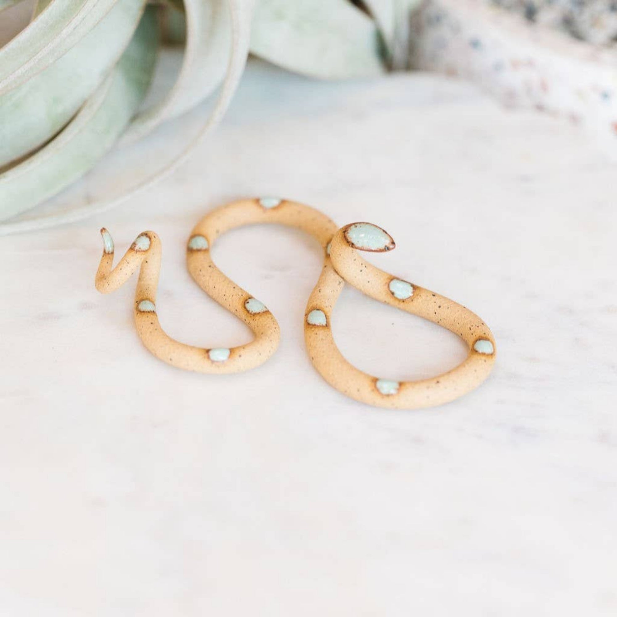 Small Ceramic Snake: Selma