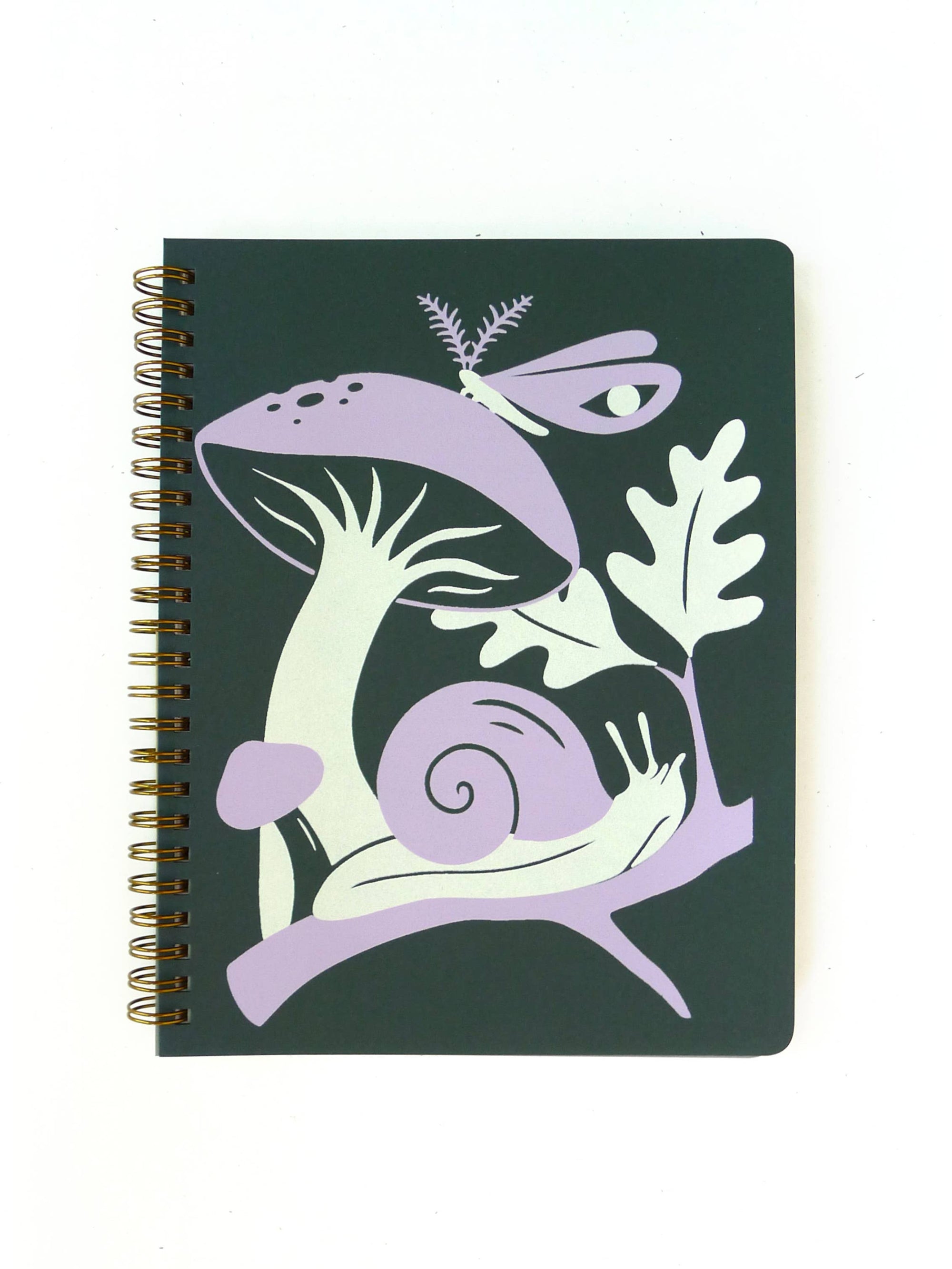 Snail Notebook, LG: Lined