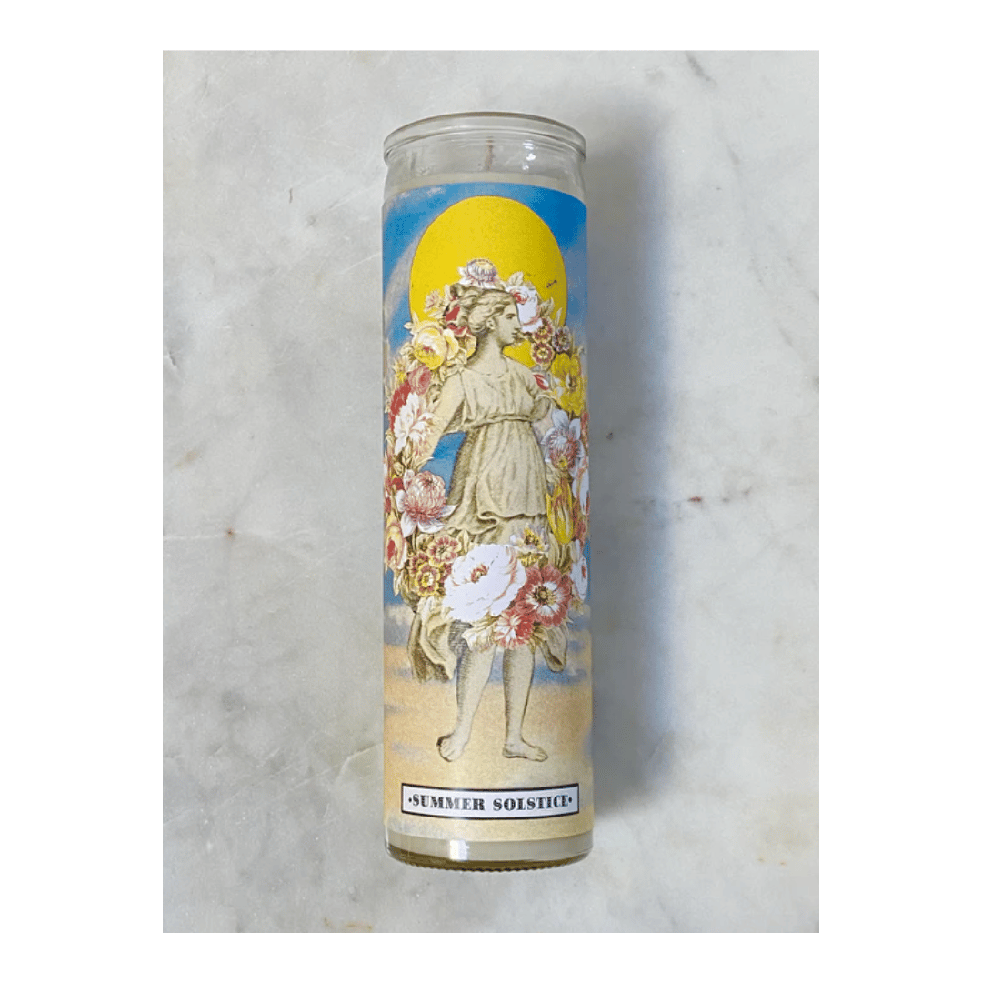 Summer Solstice Altar Candle