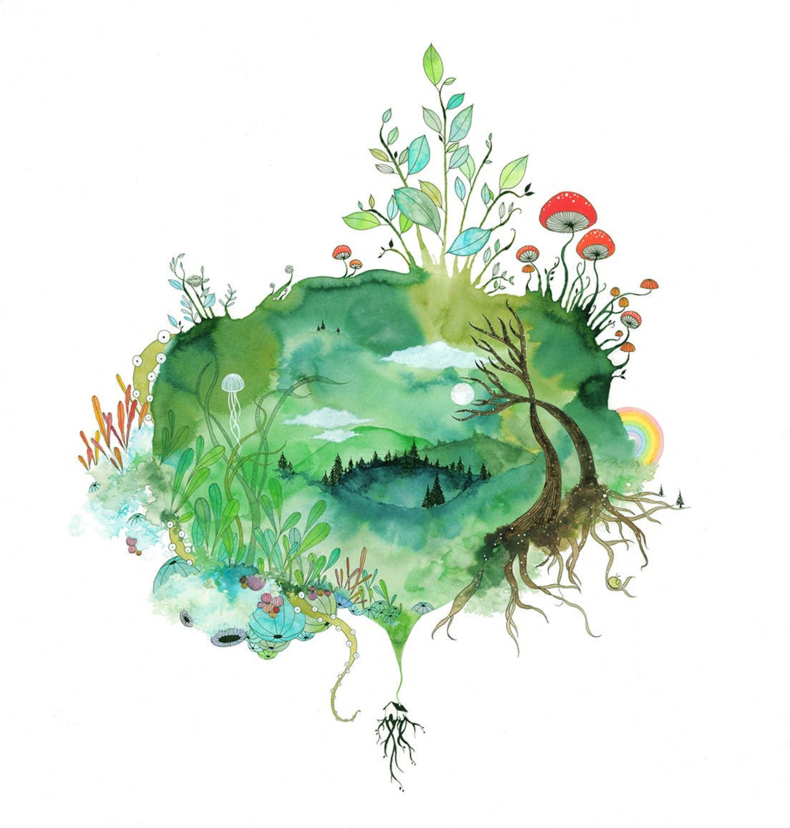 The World Awaits - Art Print