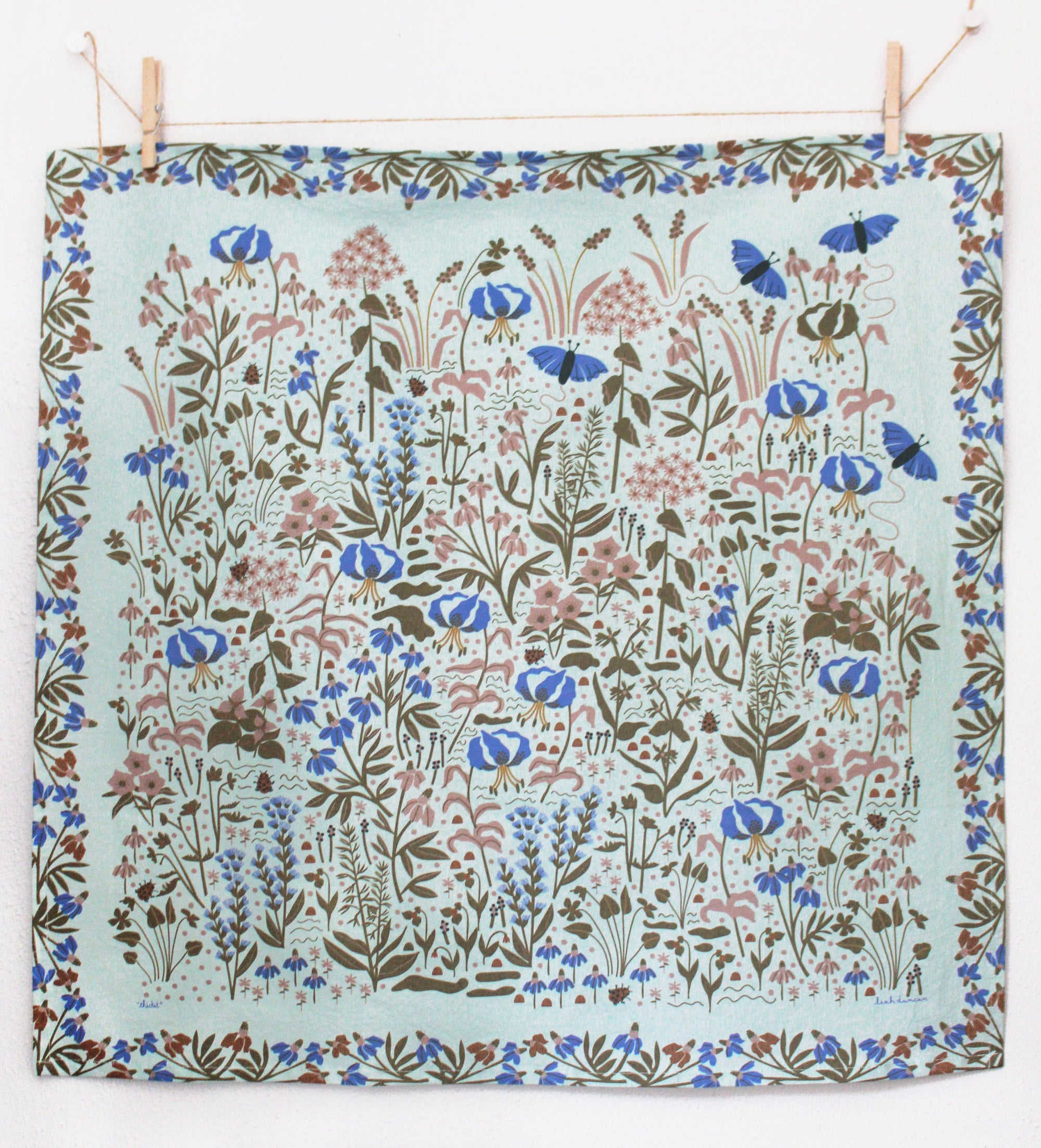 Thicket Art Tea Towel