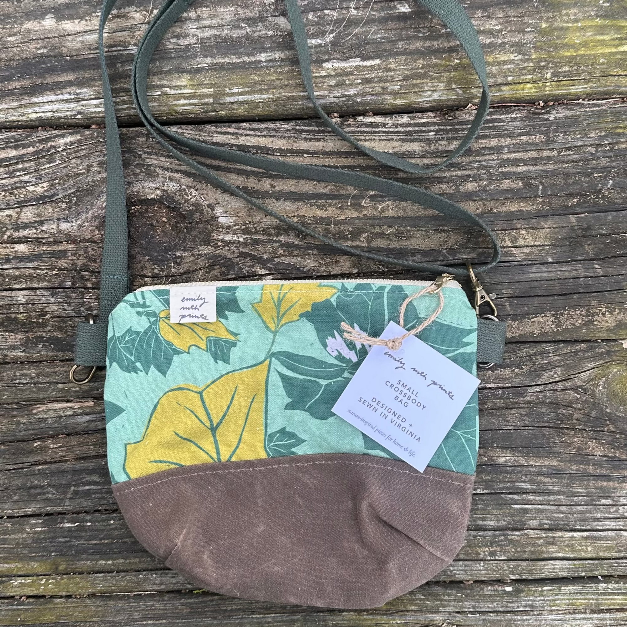 Tulip Poplar- Small Crossbody Bag