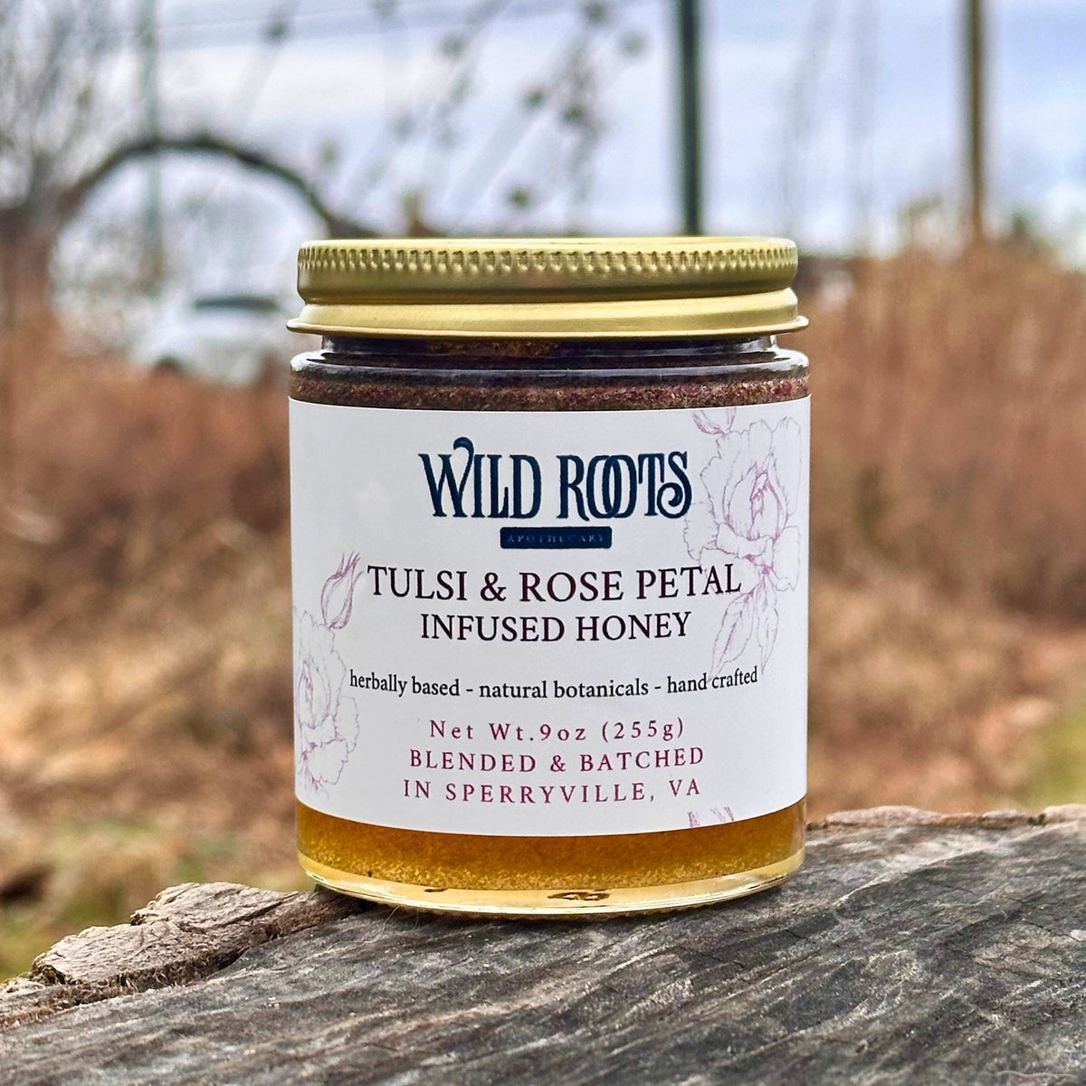 Tulsi Basil Rose Honey