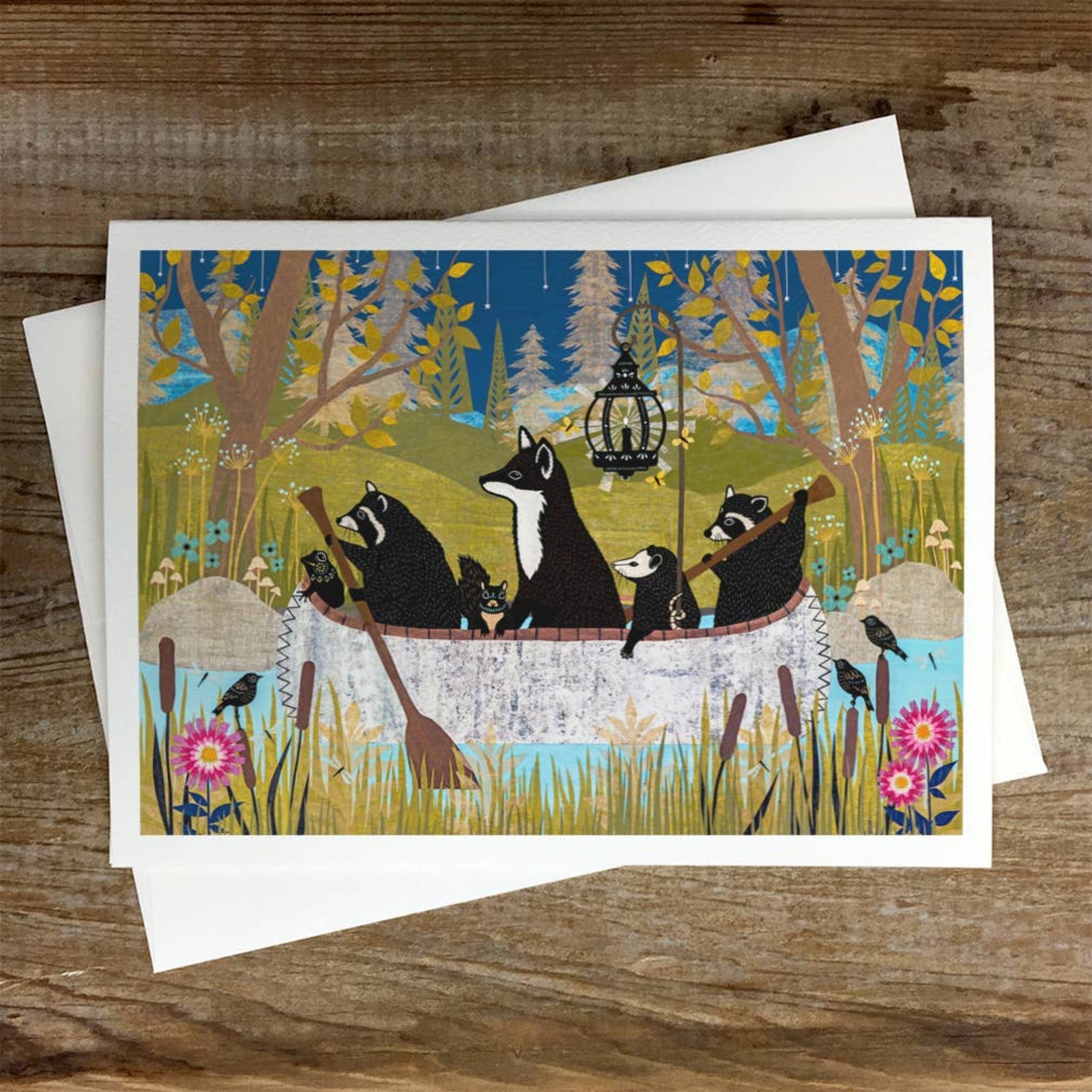 Where The Lantern Light Leads - Greeting Card