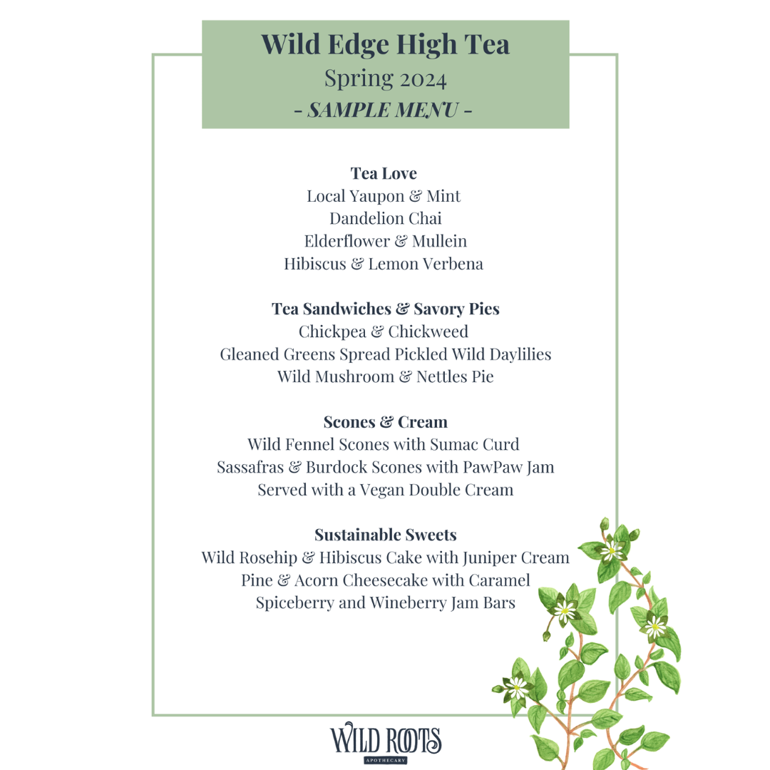 Wild Edge High Tea