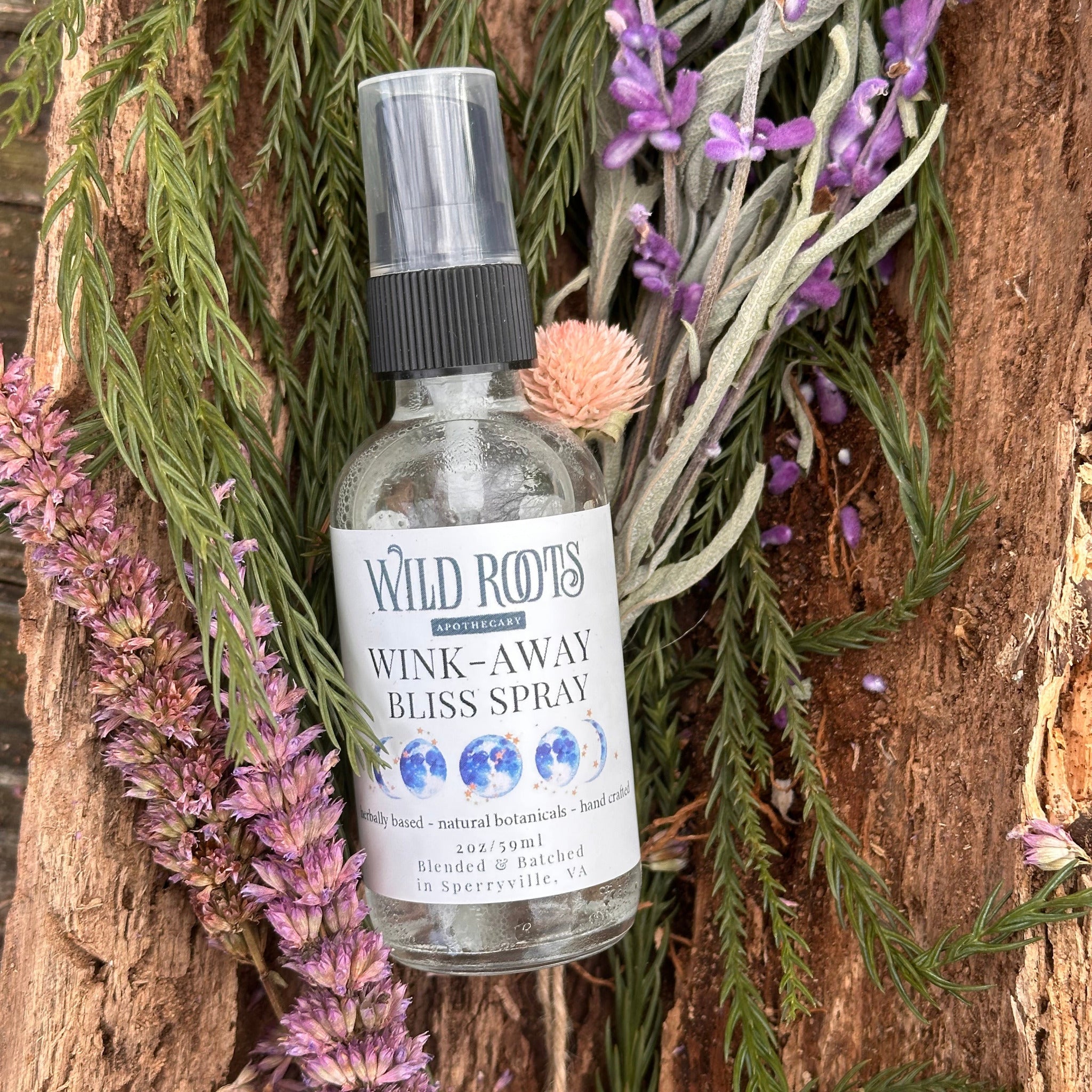 Wink Away Bliss Spray | Lavender & Clary Sage Aromatherapy Mist