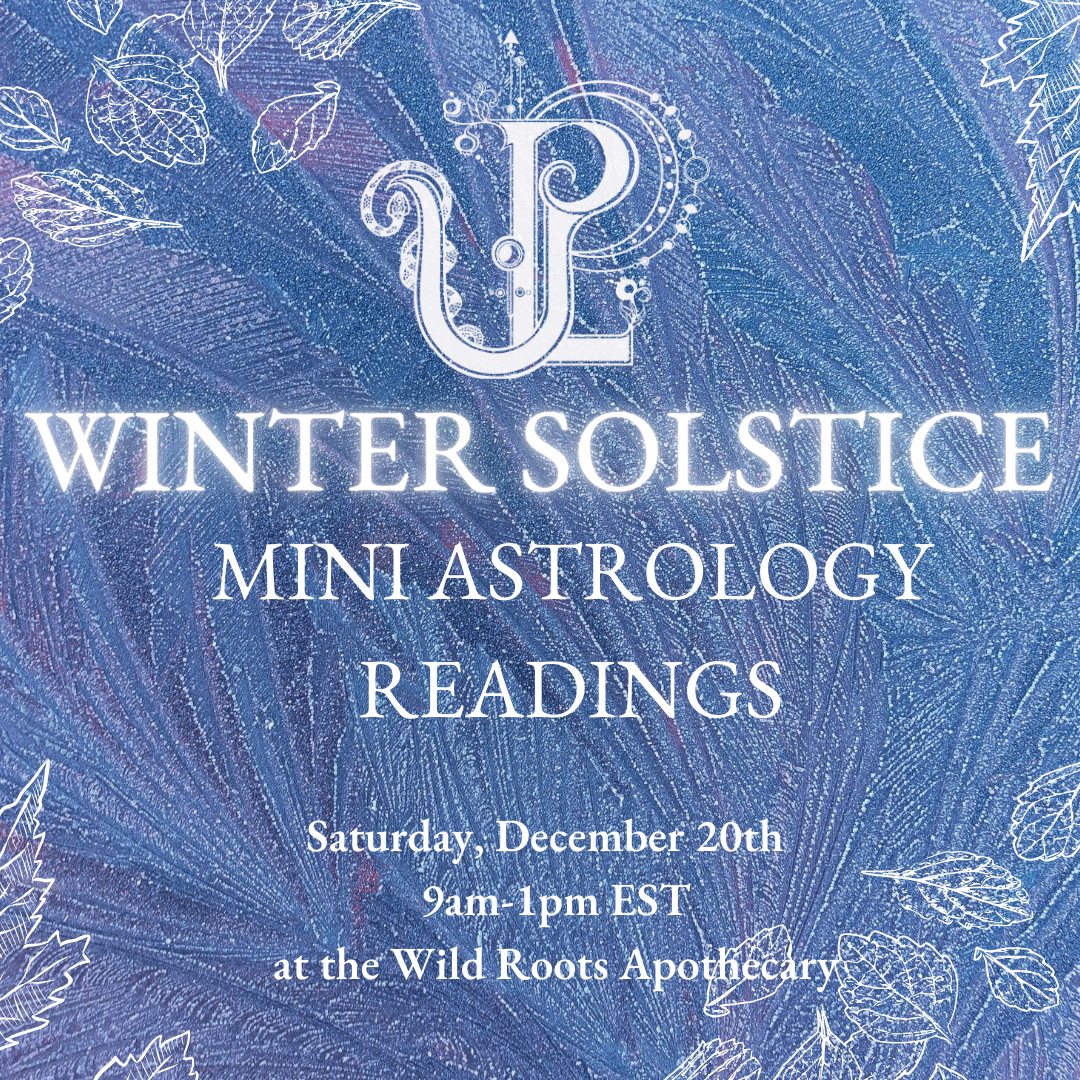 Winter Solstice Season Mini Astro Readings with Astrologer Lore Hershey