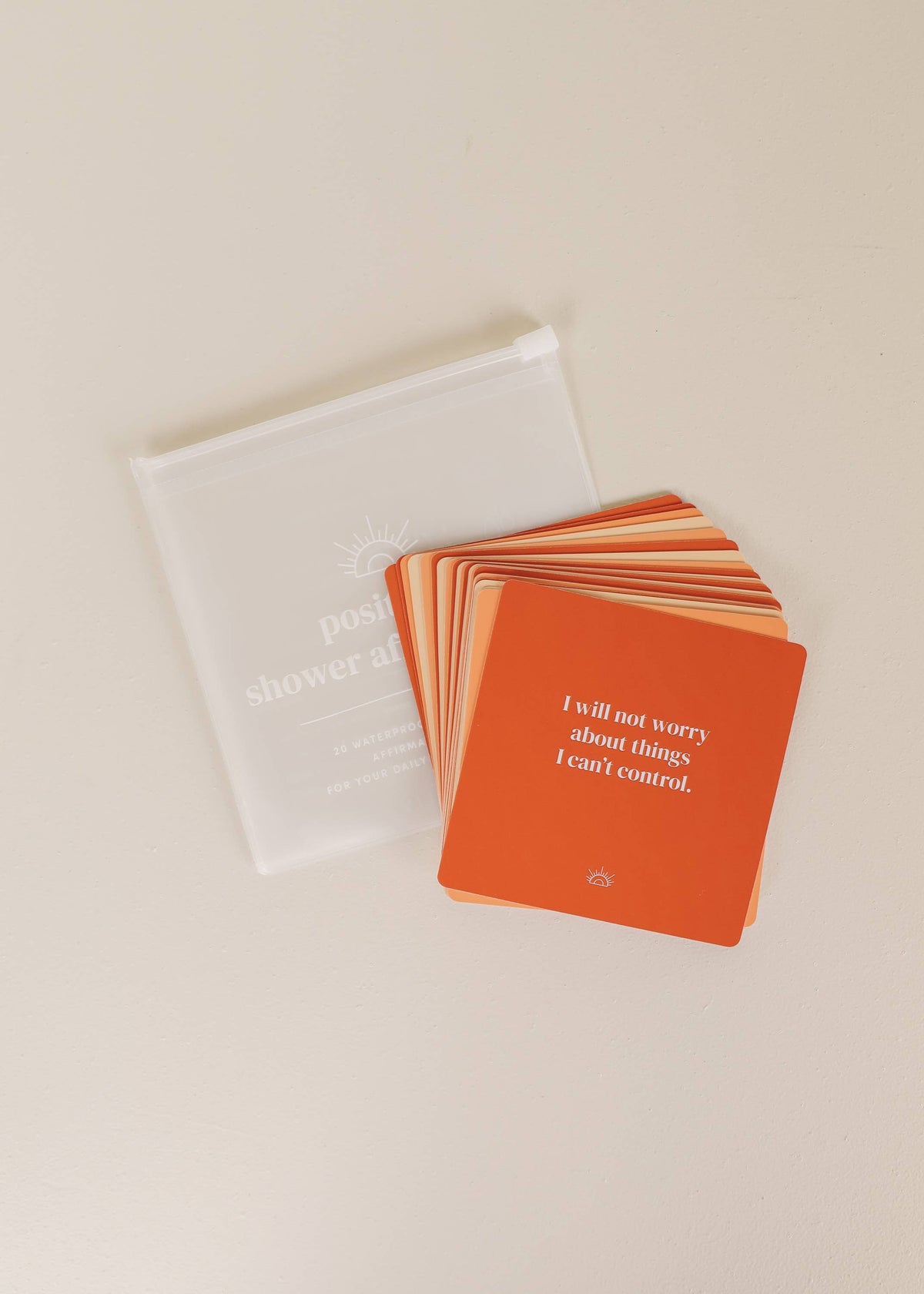 Shower Affirmation Cards - Positivity