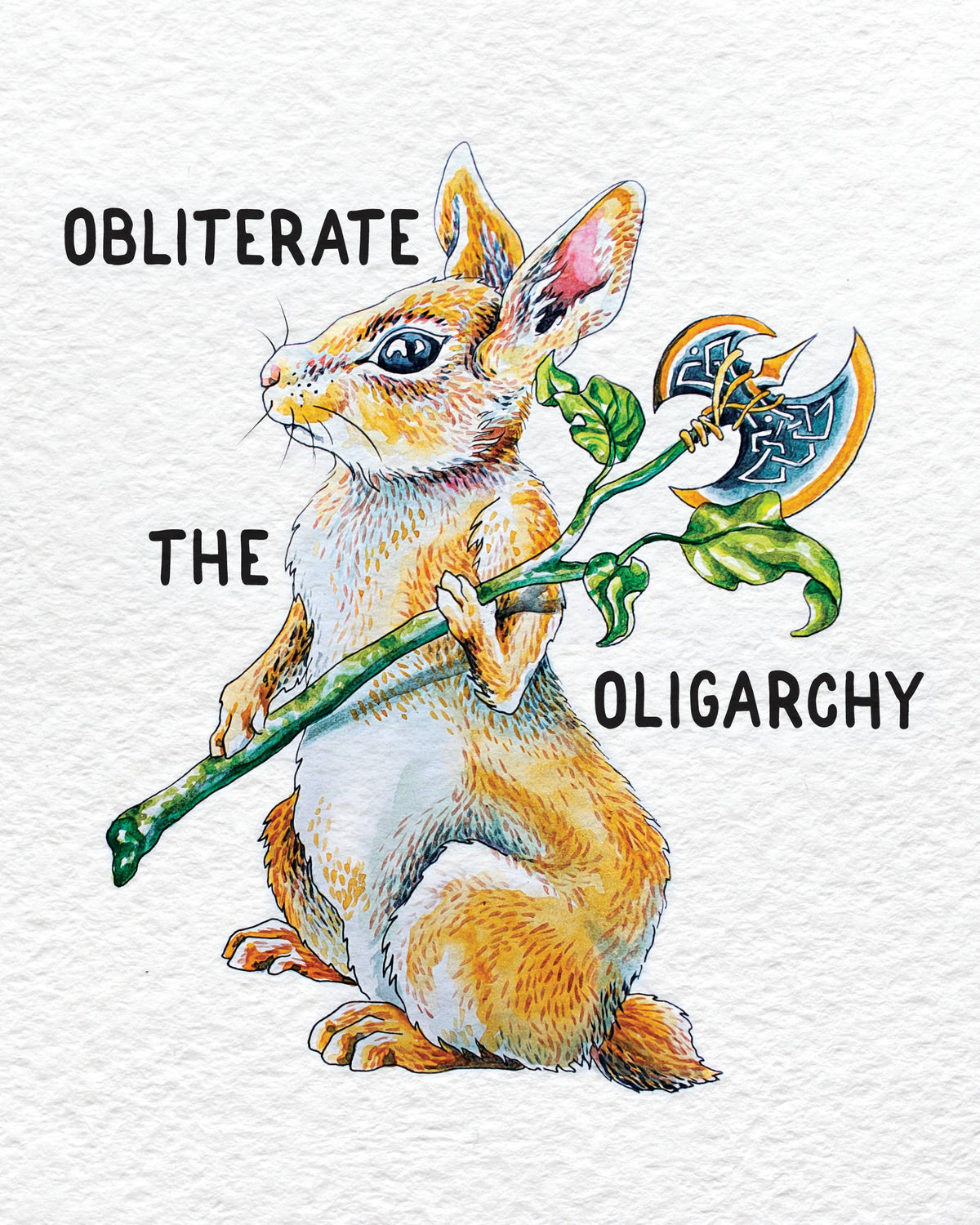 Obliterate the Oligarchy - Vinyl Sticker