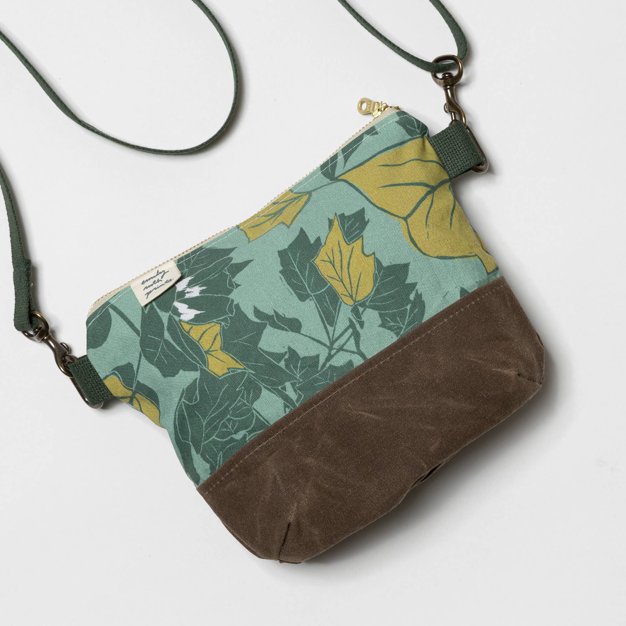 Small Crossbody Bag: Tulip poplar