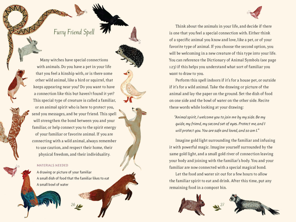 The Little Witch's Book of Spells by April Kusby