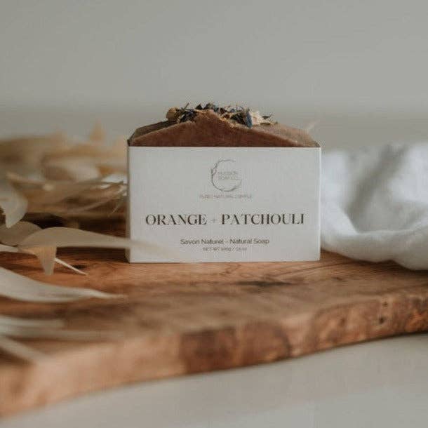 ORANGE & PATCHOULI | natural soap