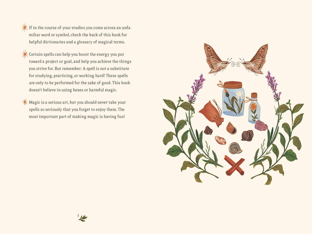 The Little Witch's Book of Spells by April Kusby