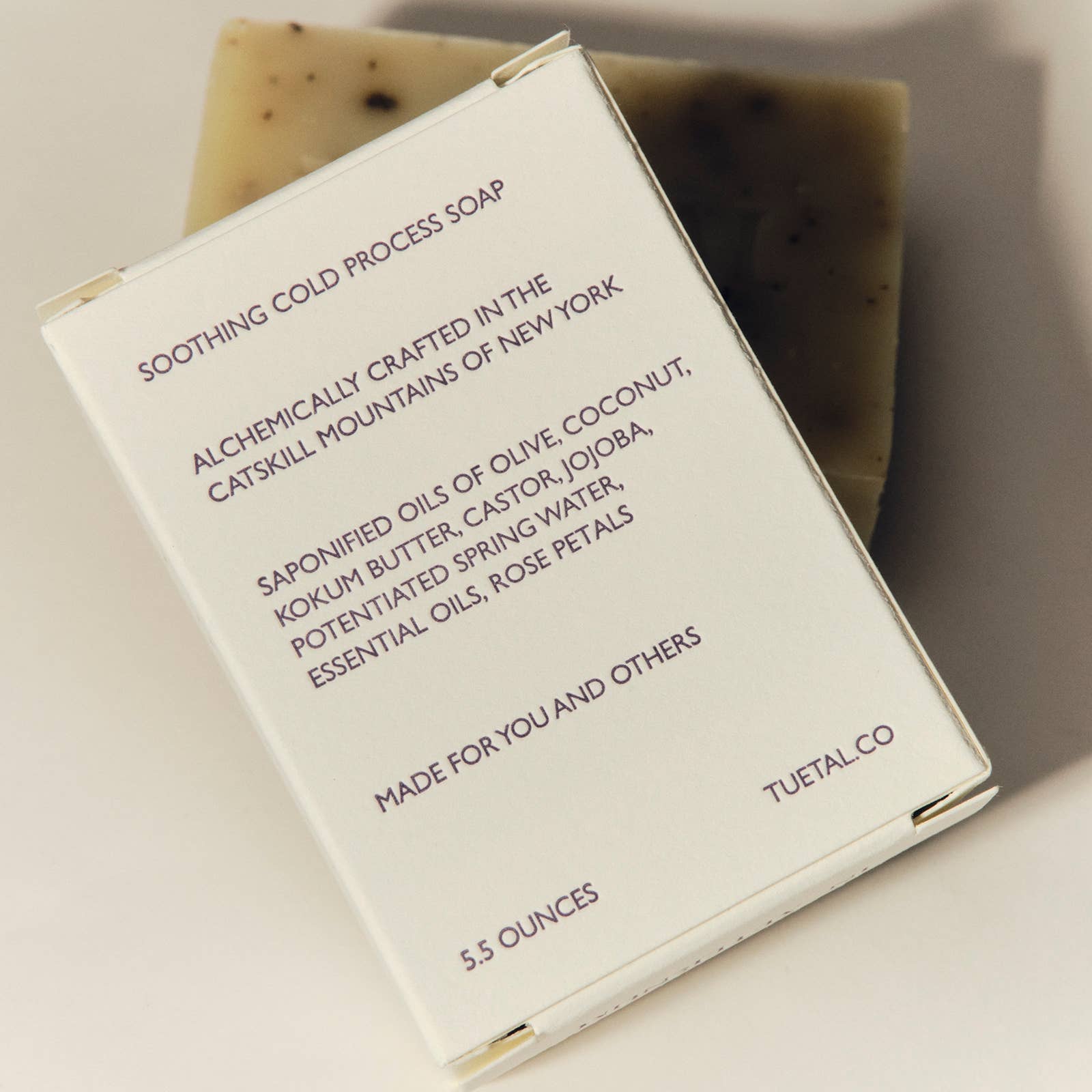 Bouquet Soothing Bar Soap with Rose Petals