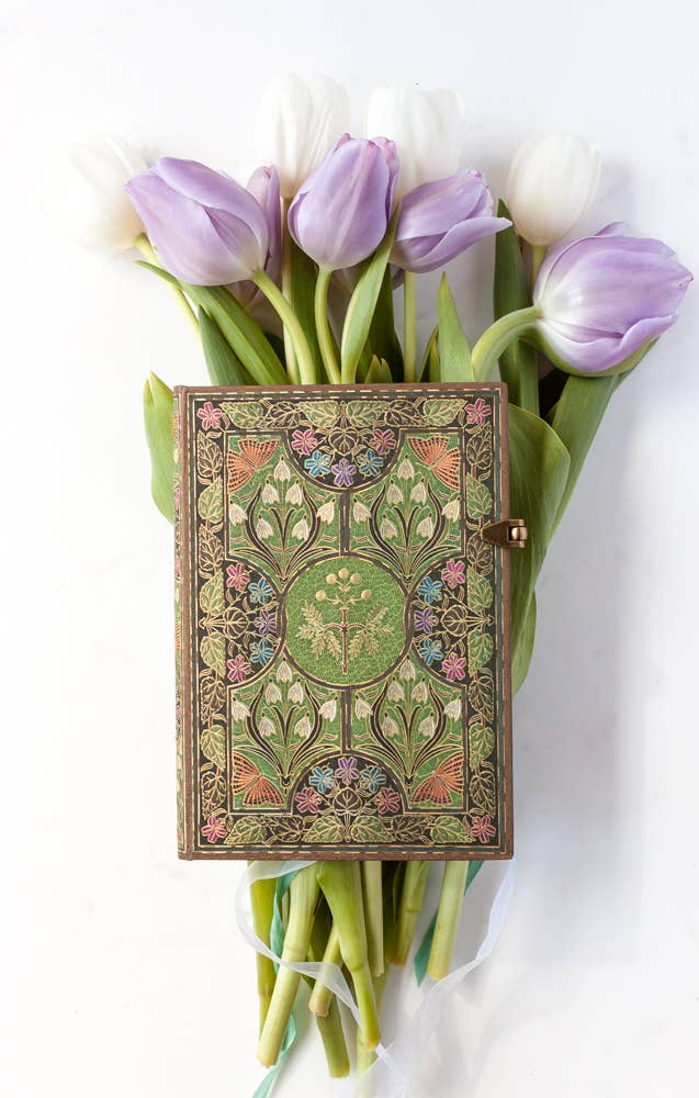 Paperblanks Poetry in Bloom Lined: Softcover / Midi