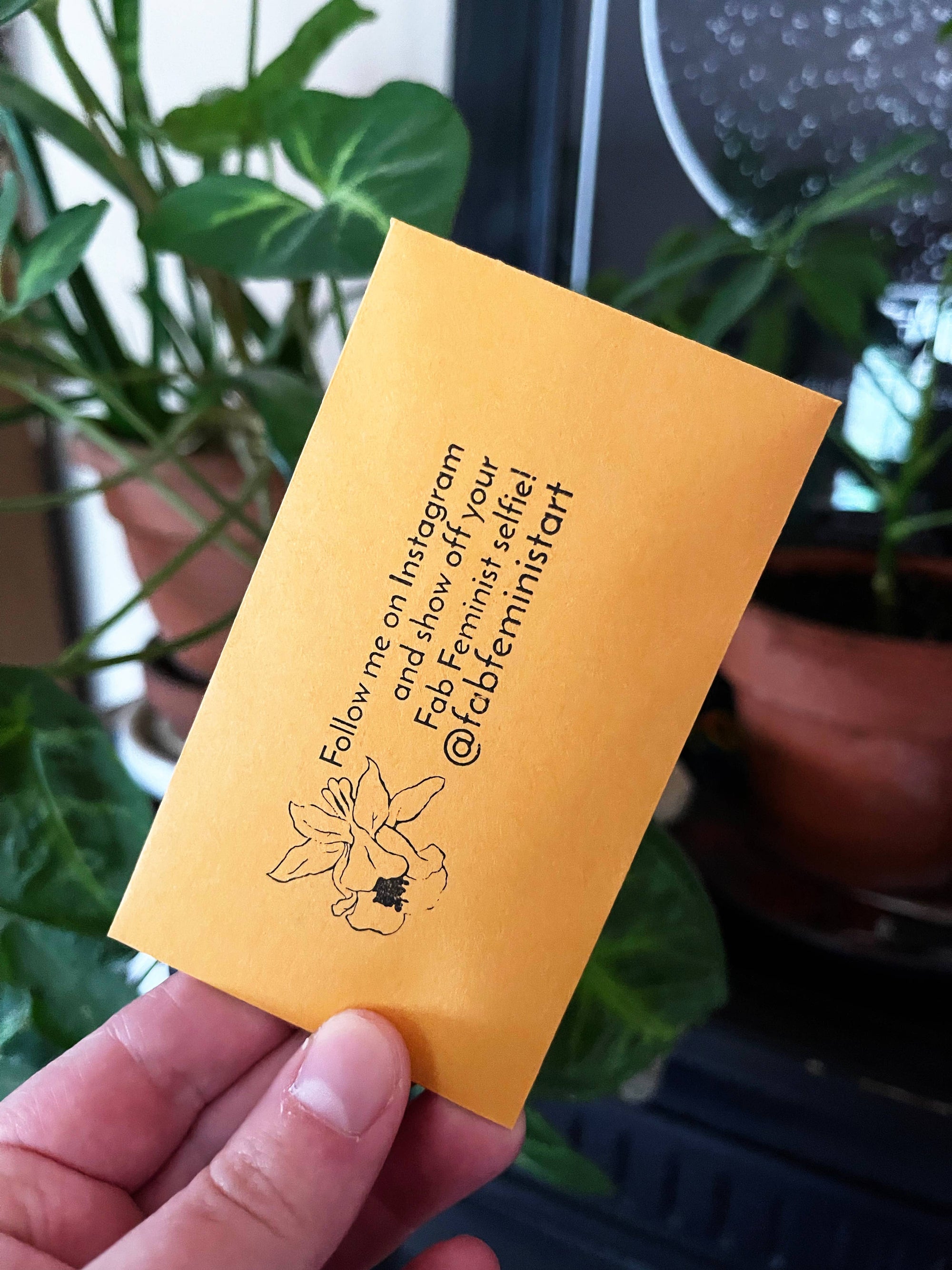Community Is Resistance: Feminist Sticker
