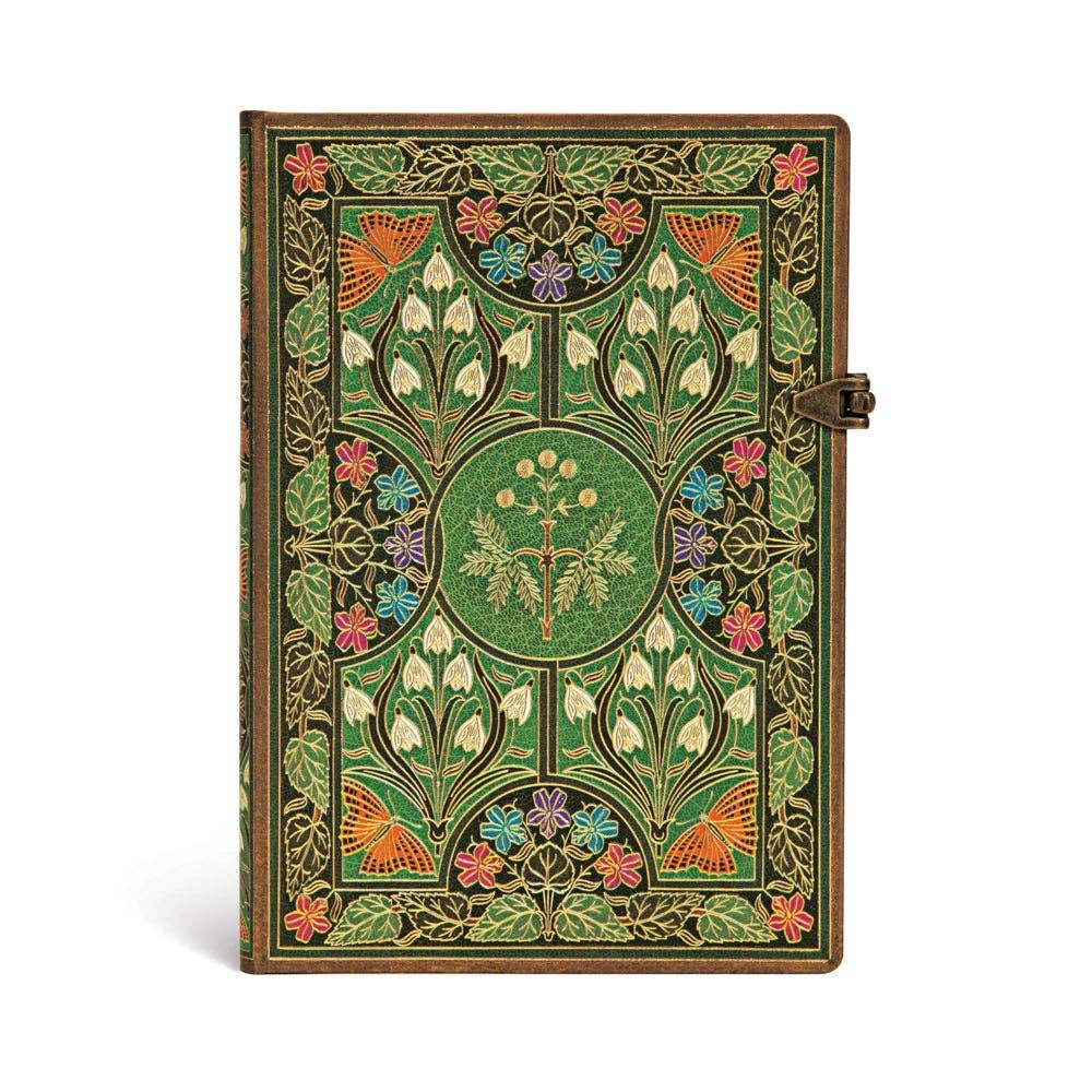 Paperblanks Poetry in Bloom Lined: Softcover / Midi