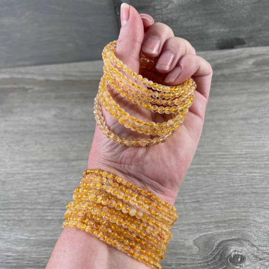 Tiger Eye Gemstone Beaded Bracelet