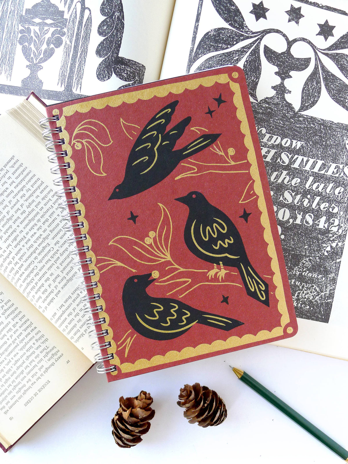 Bird Notebook by Middle Dune