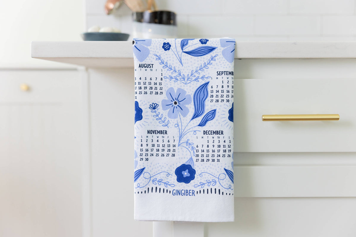 2026 Calendar Tea Towel