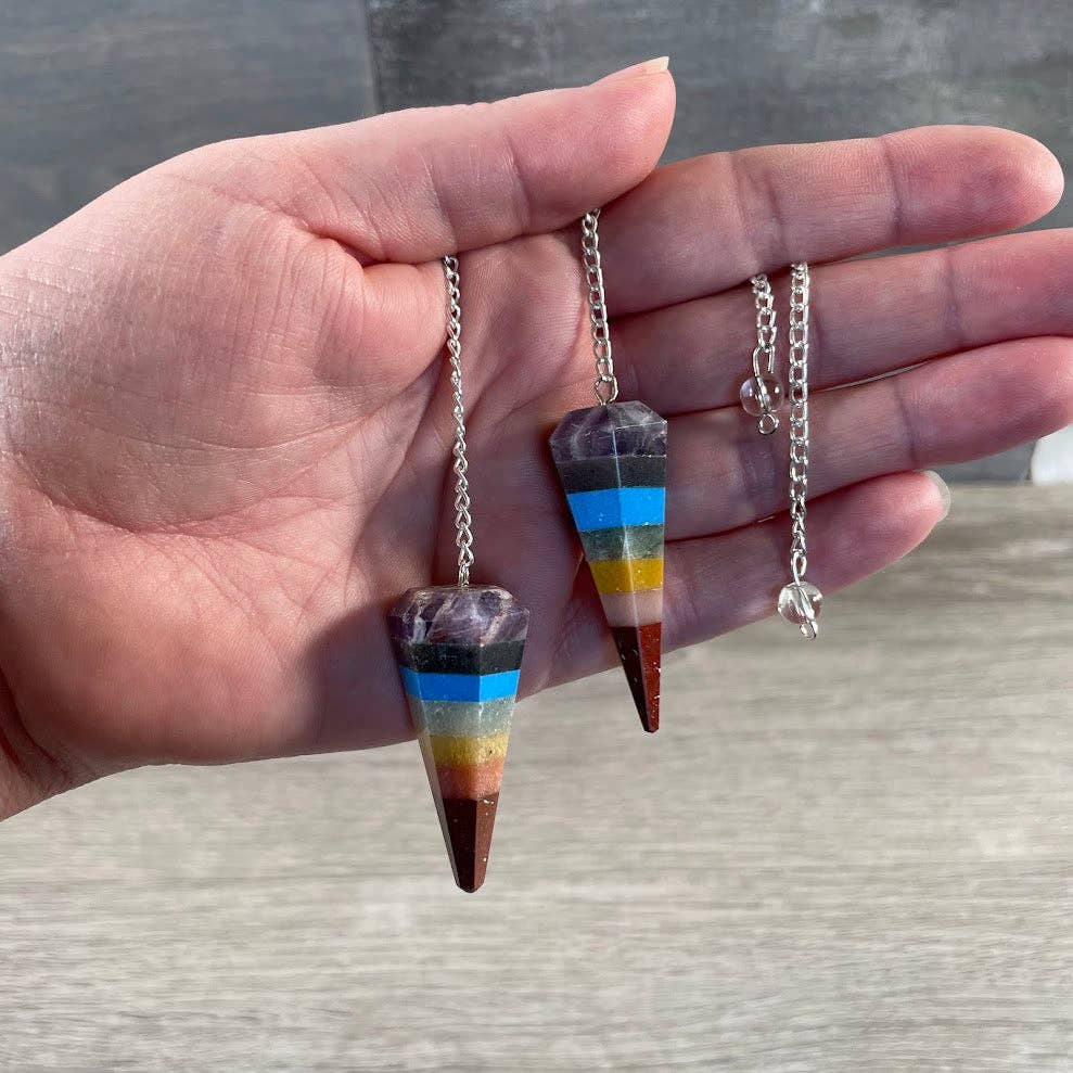 Lapis Lazuli Gemstone Pendulum