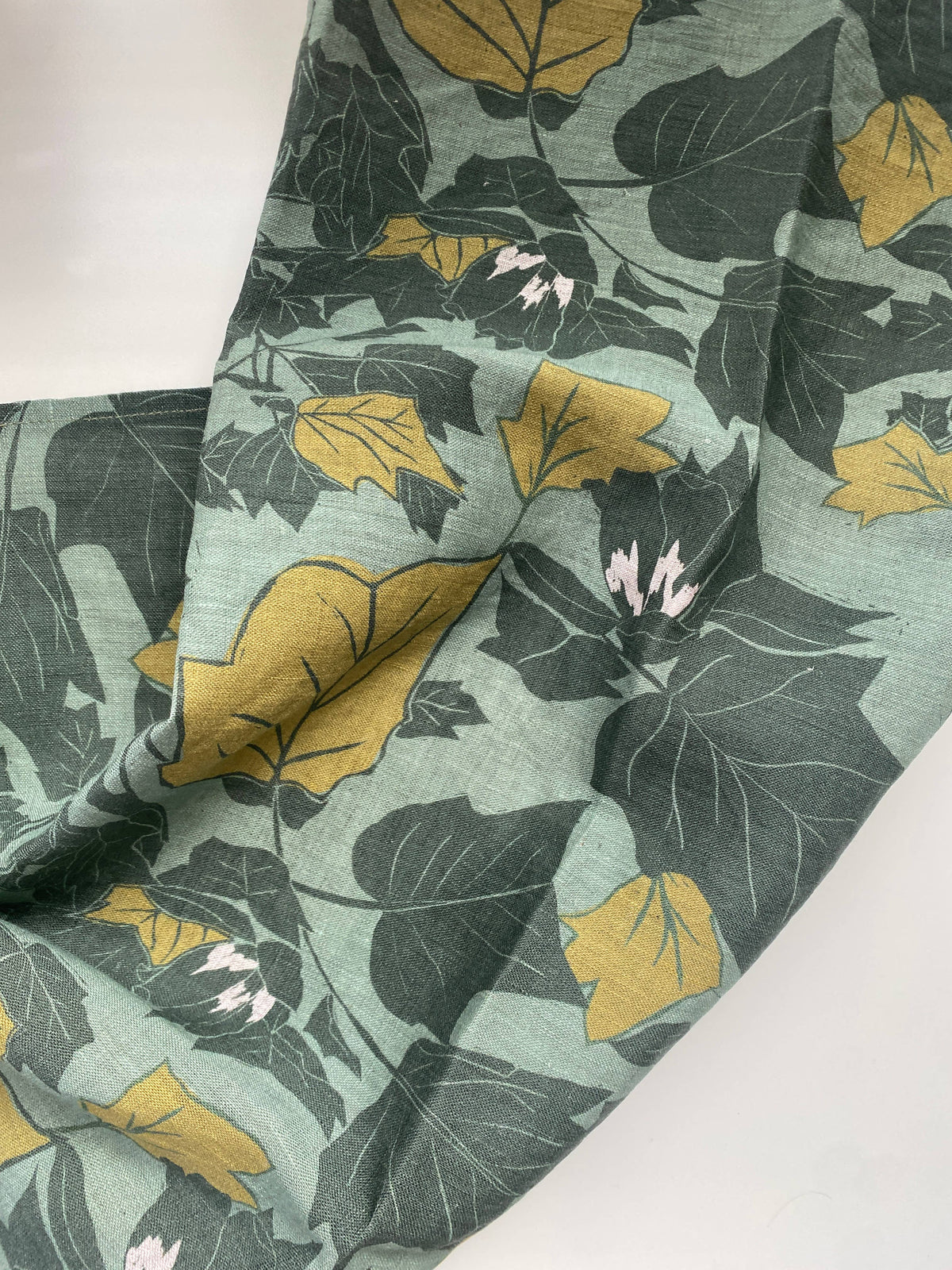 Natural Fern - Linen Tea Towel