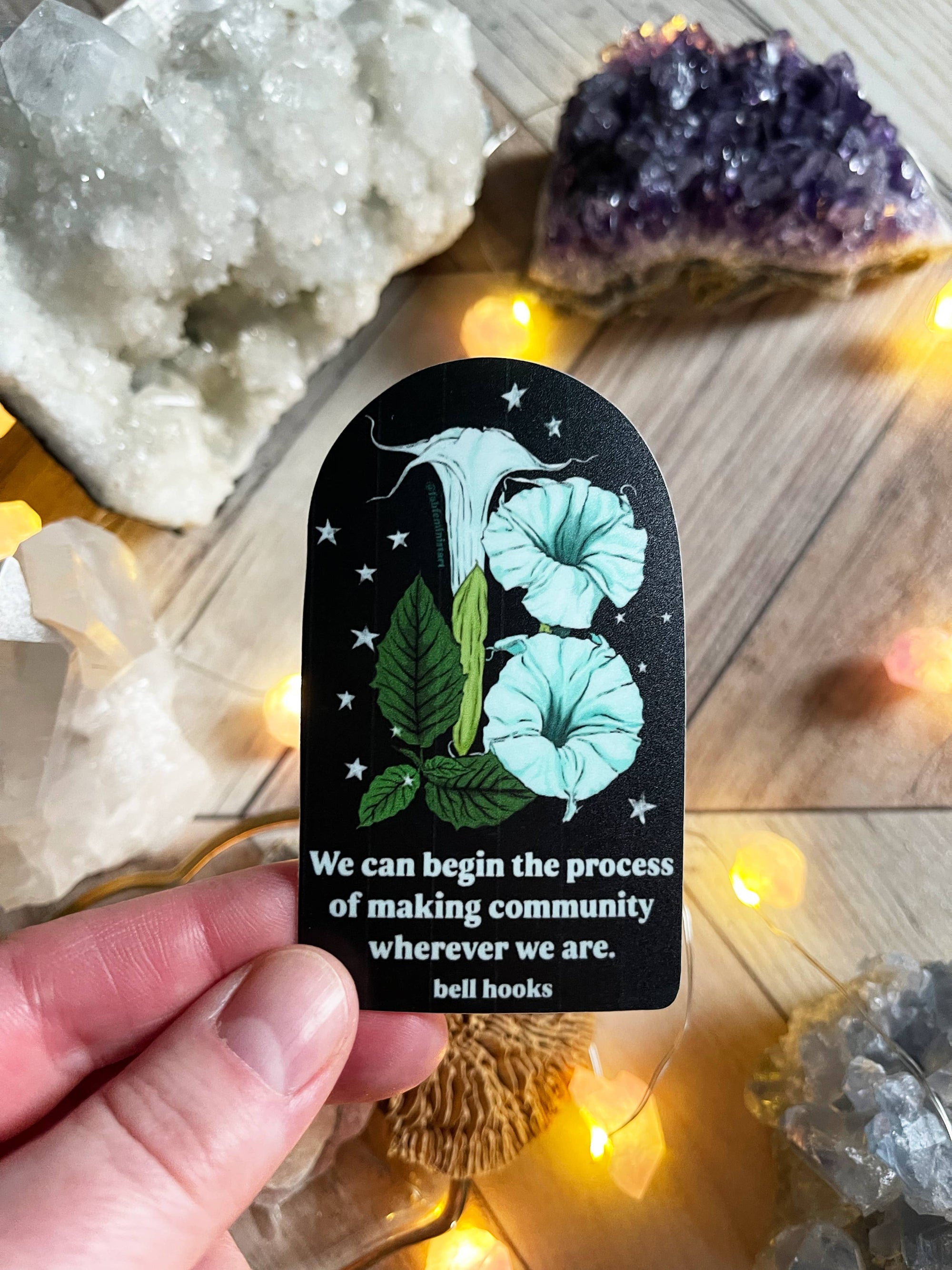 bell hooks sticker