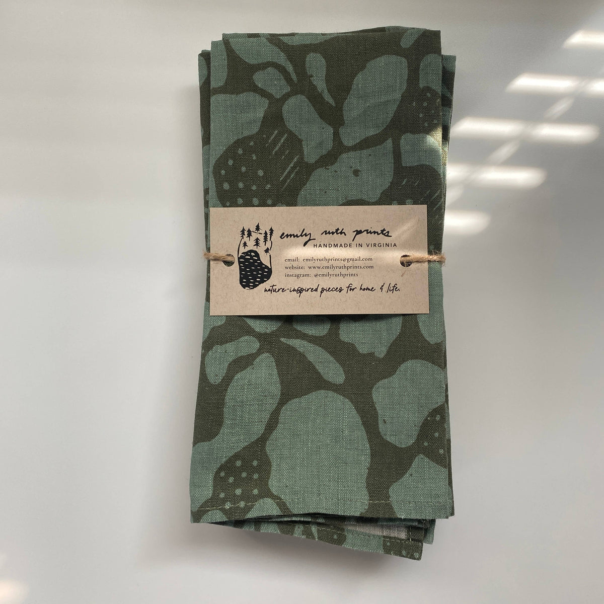 Ginkgo - Linen Napkin Set
