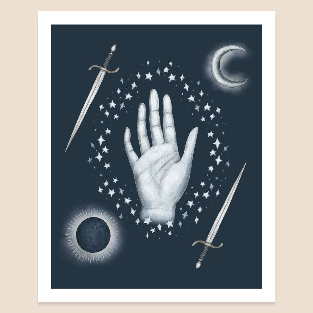 Celestial Guidance Print 8 x 10 inches