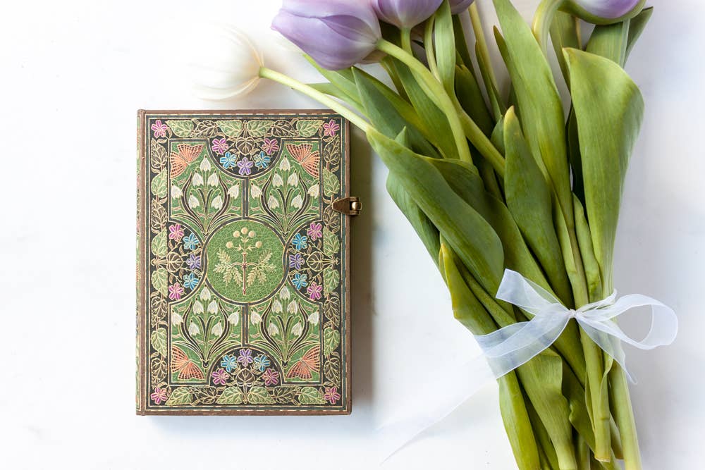 Paperblanks Poetry in Bloom Lined: Softcover / Midi