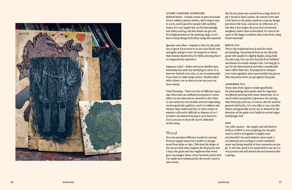 Botanical Block Printing by Rosanna Morris