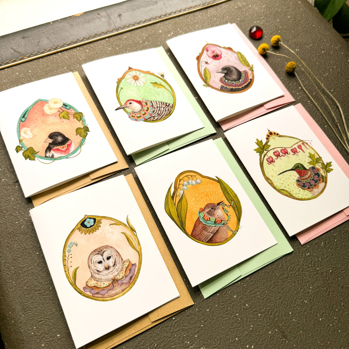 Floral Flight Crew Card Pack
