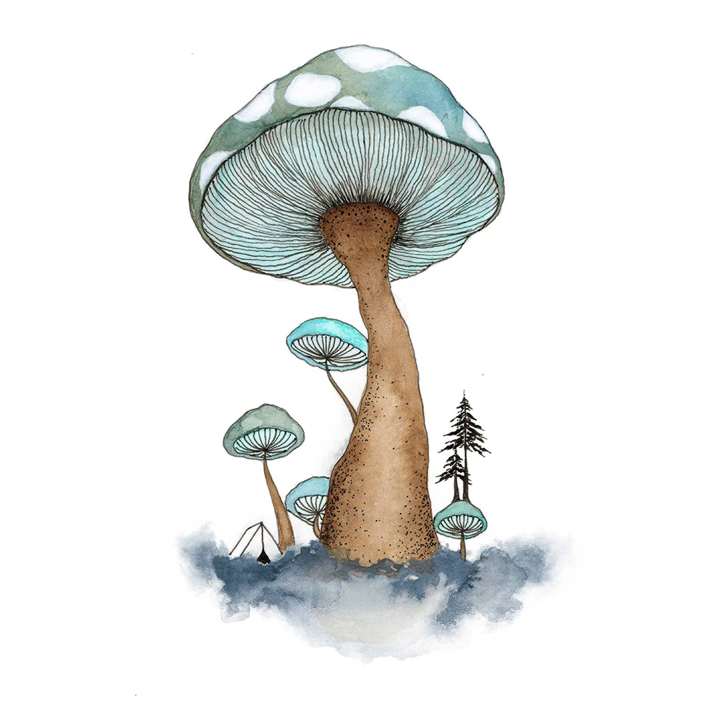 Crazy Beautiful Life Mini Art Print