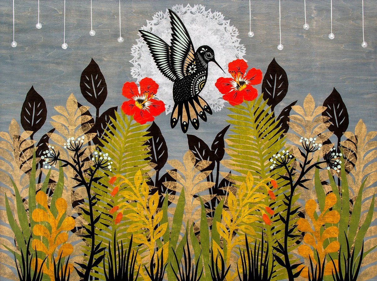 Hear The Starry Music (11&quot; x 14&quot; Cut Paper Art Print)