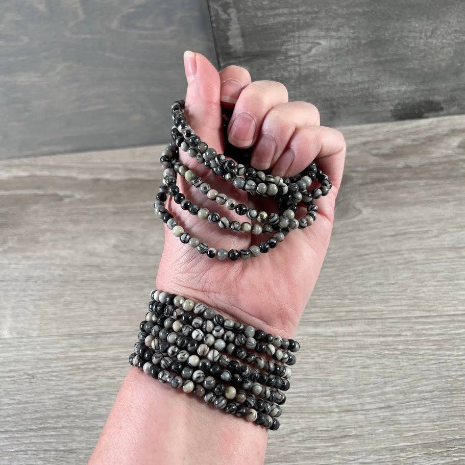 Citrine Gemstone Beaded Bracelet