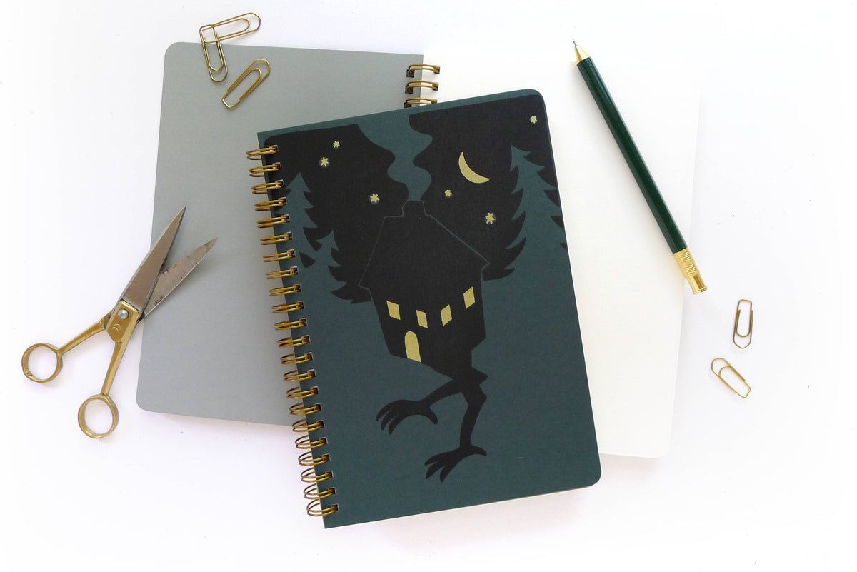 Baba Yaga Notebook by Middle Dune