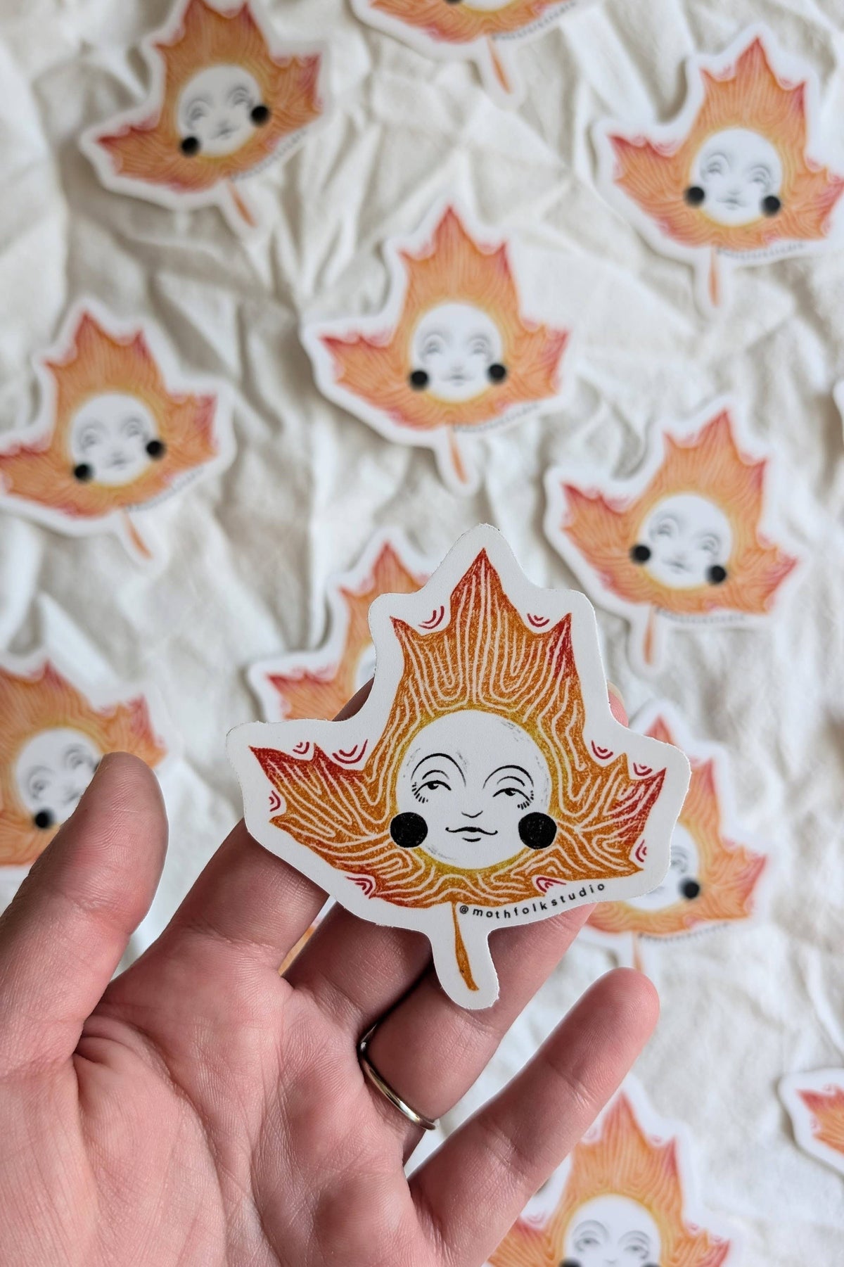"Maple Leaf" Sticker