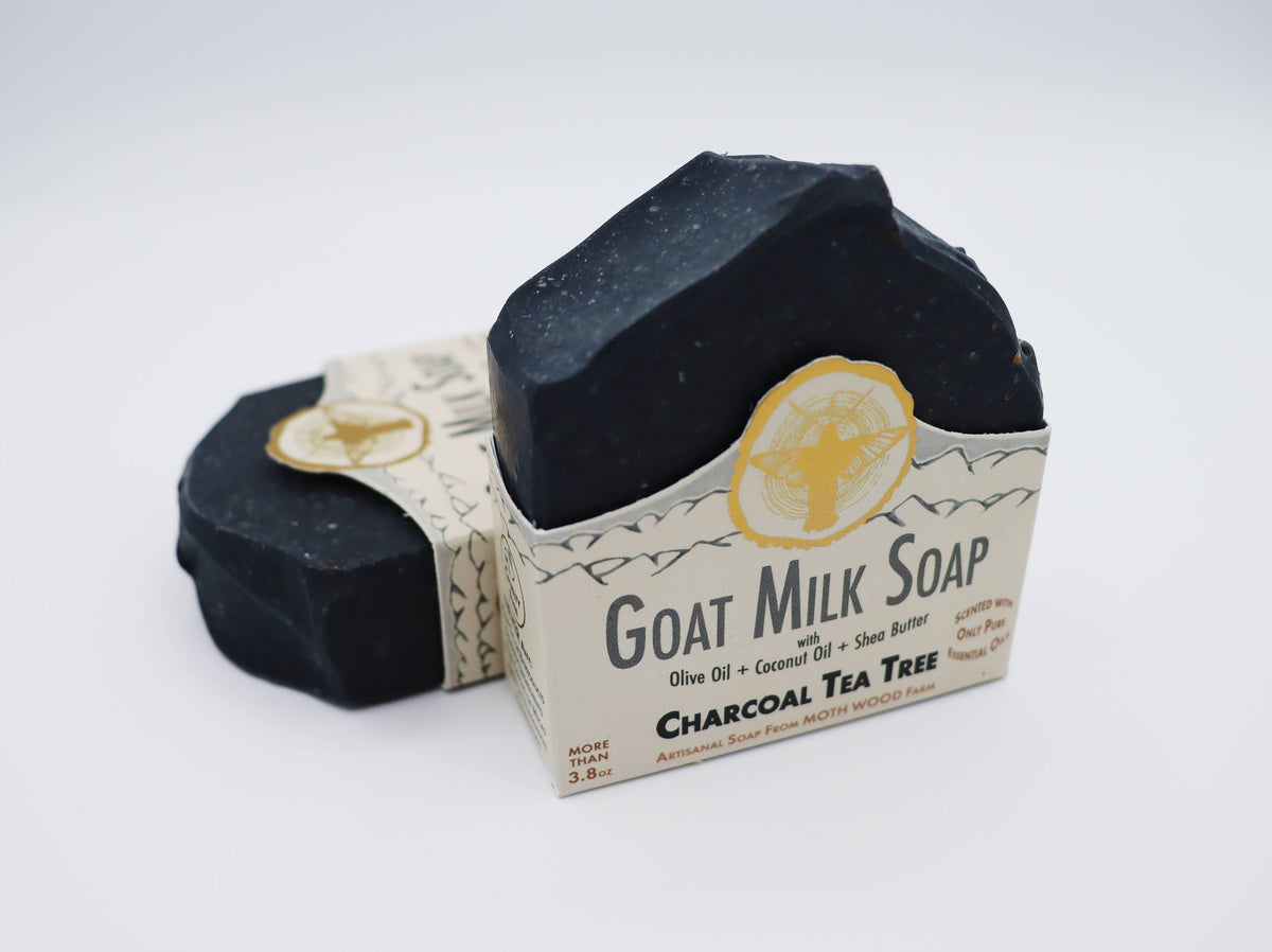 Charcoal Tea Tree Goat Milk Soap