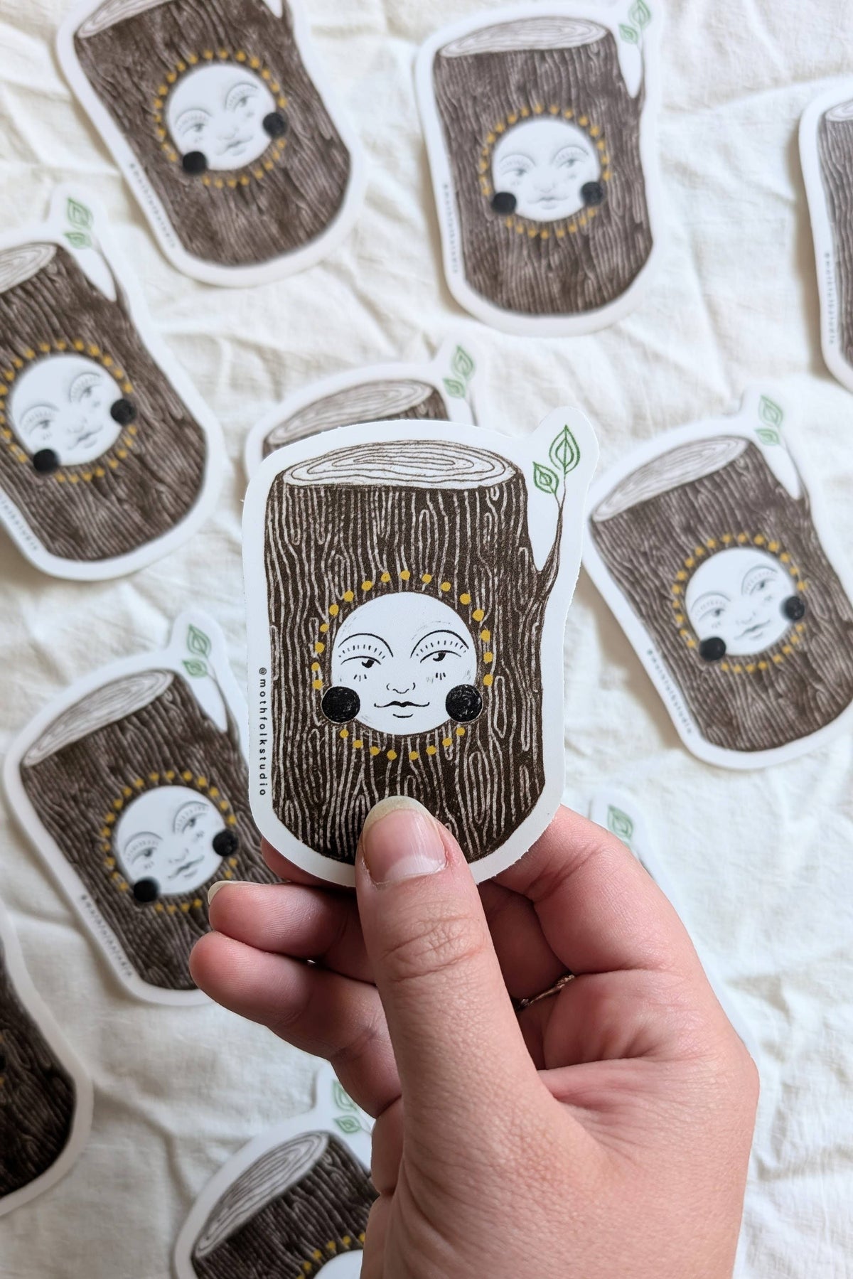 "Stump" Sticker