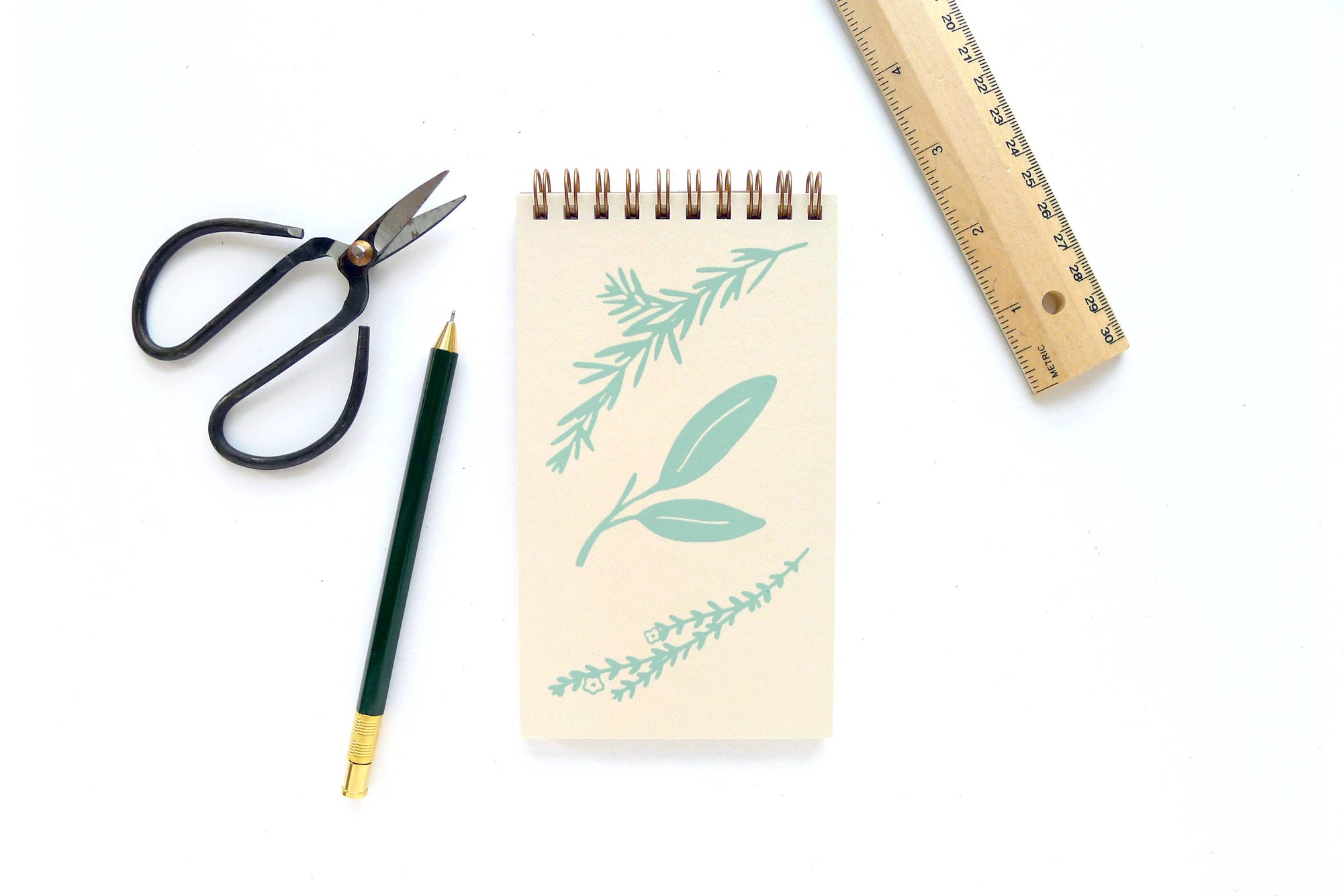 Herb Coil Notepad: Blank
