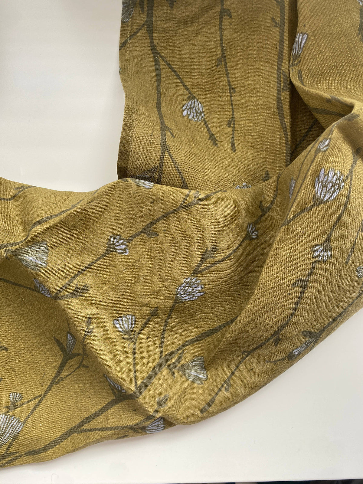 Natural Fern - Linen Tea Towel