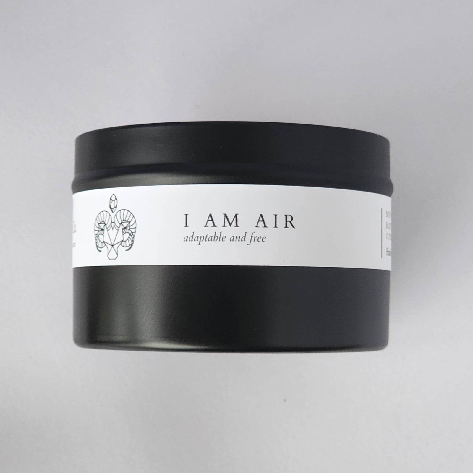 I AM AIR (adaptable and free) • 8oz Soy Crystal Candle