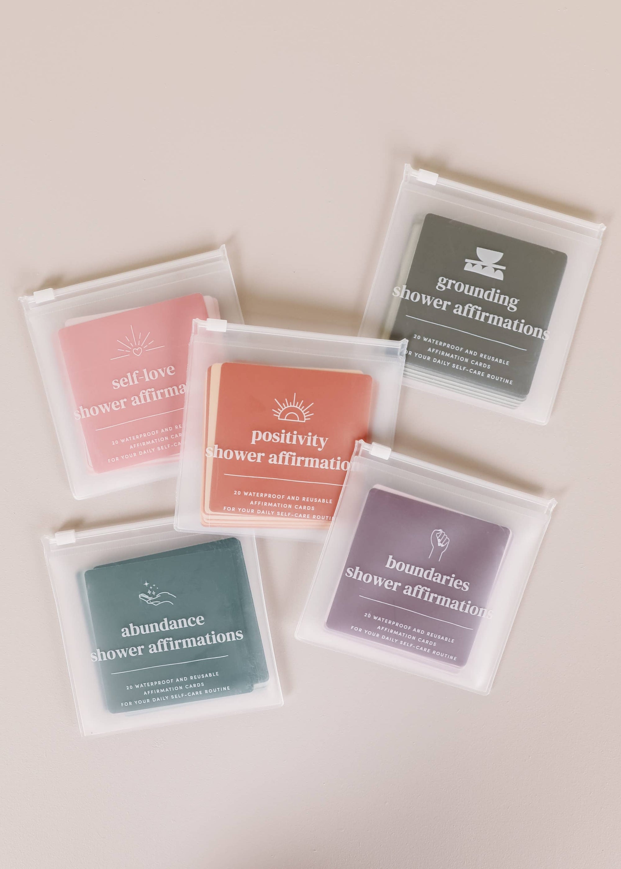 Positivity Shower Affirmation™ Cards