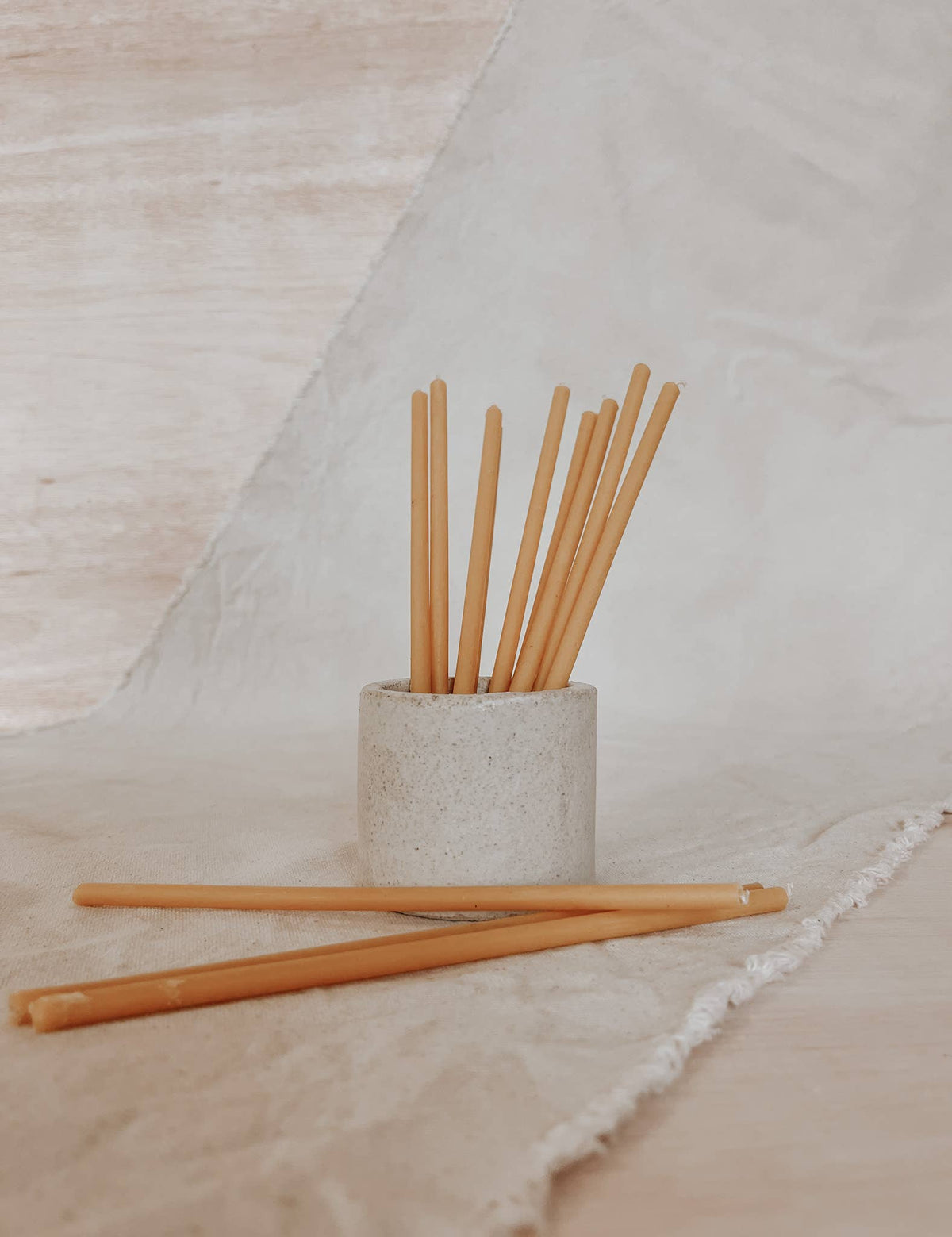 Beeswax Meditation Pillars