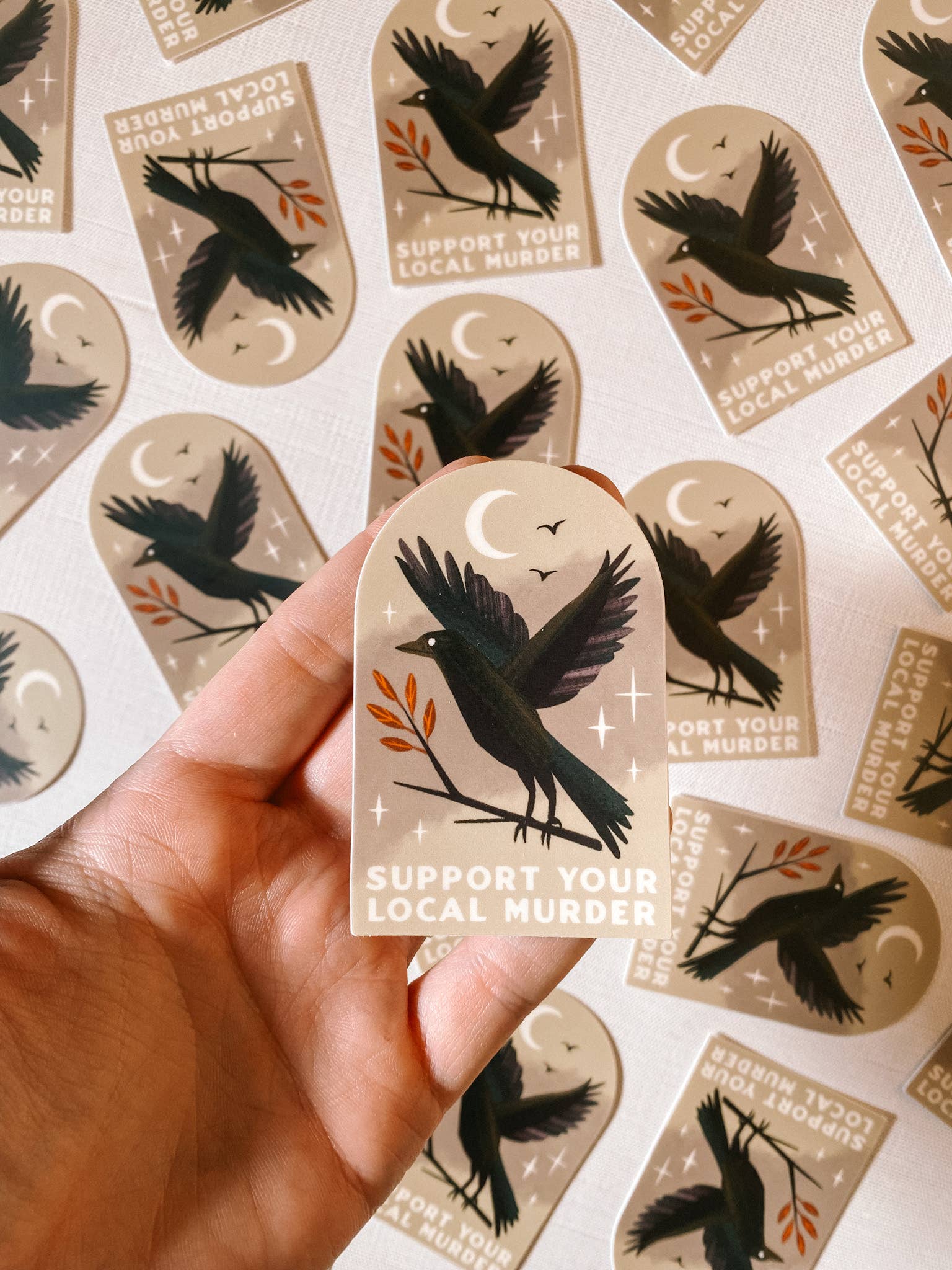 Support Local Murders Sticker