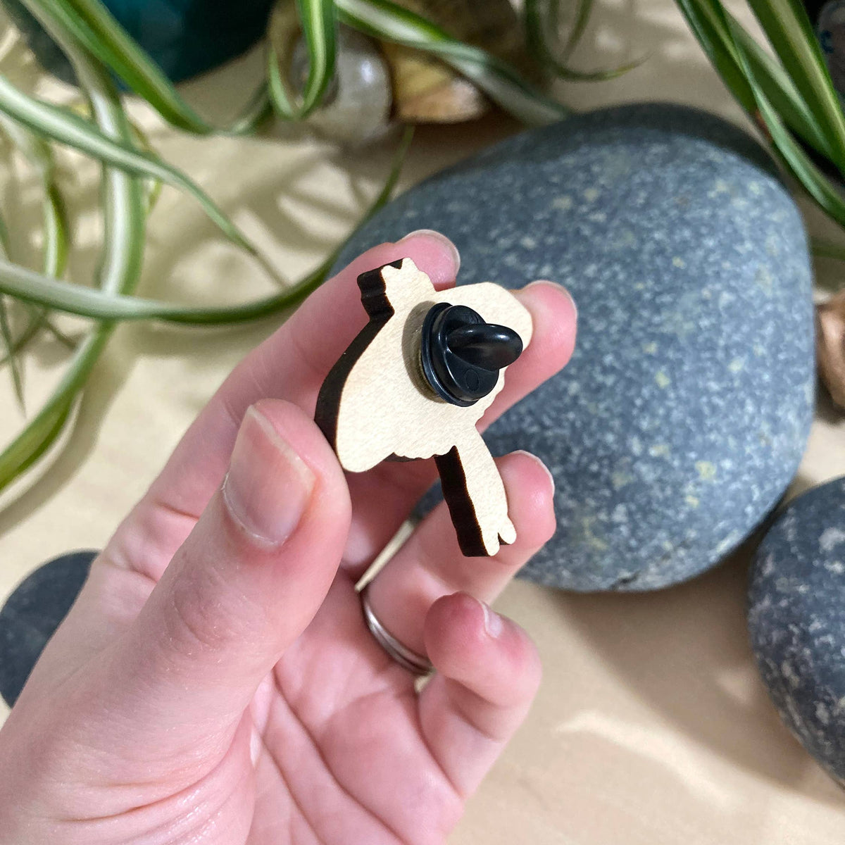 Luna Moth Wooden Pin