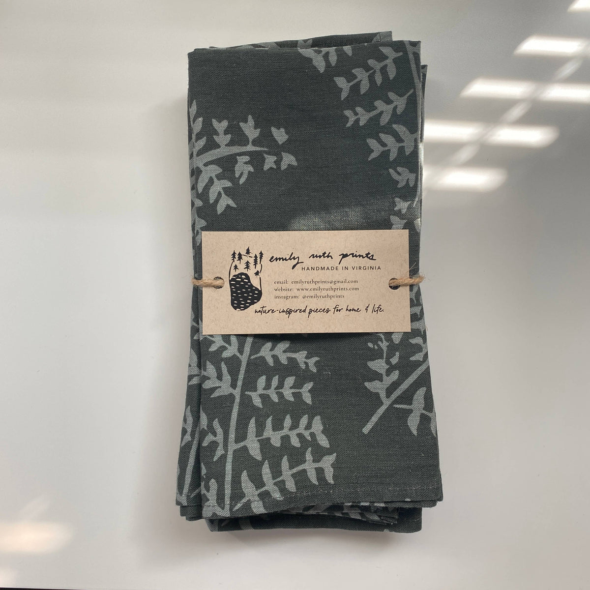 Ginkgo - Linen Napkin Set